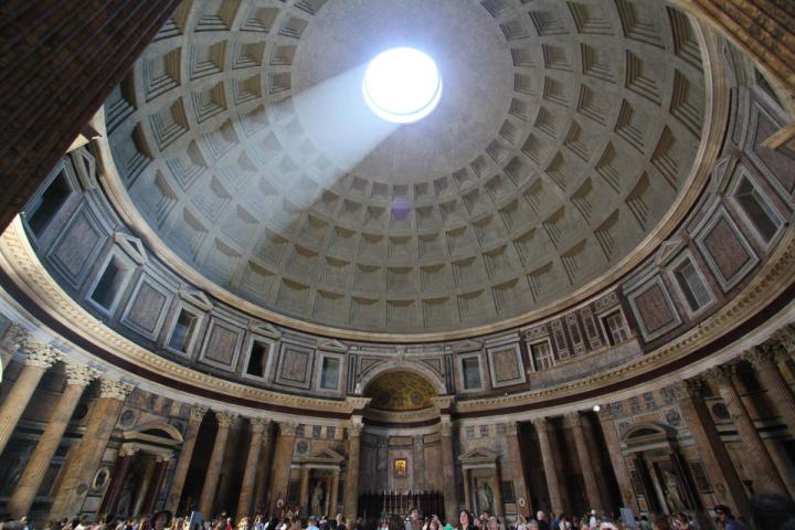 The dome of the Pantheon