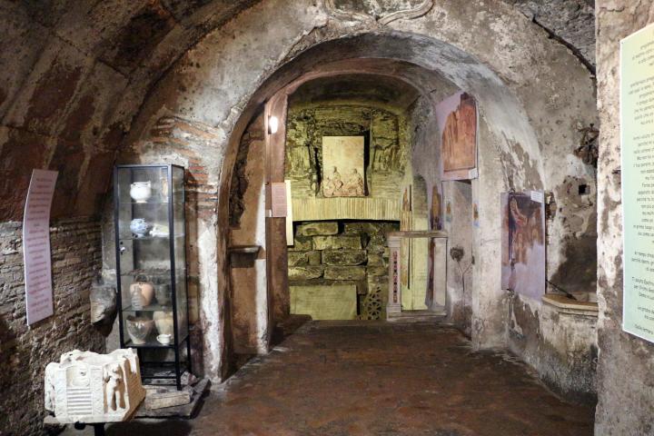 The undergrounds of Santa Maria in via Lata